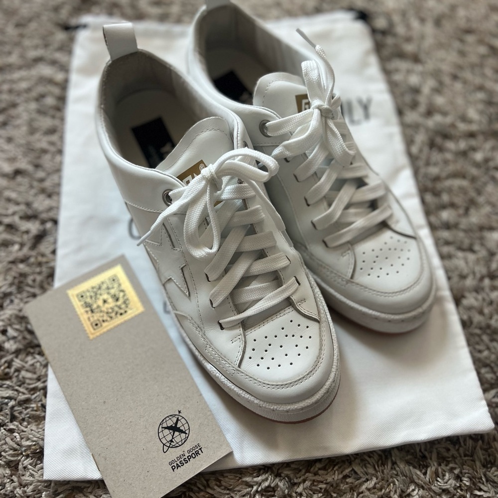 Golden Goose Yeah in white leather Women's Sneakers